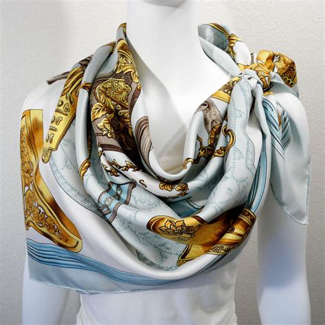 hermes electrique scarf blue|hermes blue silk scarves.